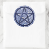 "Water" Ronde Sticker (Tas)