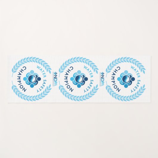 Water Safety Champion Yoga Mat (Voorkant (horizontaal))