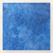 Water Saffier Glas Onderzetter
