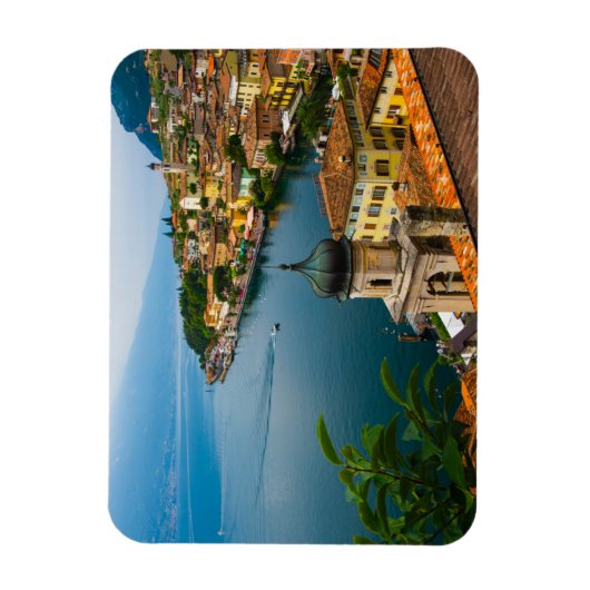 Water San Benedetto Church Lake Garda, Italië Magneet (Verticaal)