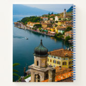 Water San Benedetto Church Lake Garda, Italië Notitieboek (Achterkant)