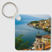 Water San Benedetto Church Lake Garda, Italië Sleutelhanger (Voorkant)