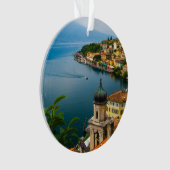 Water | San Benedetto Church Lake Garda, Italy Ornament (voorkant)