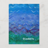Water Schilderij Briefkaart (Voorkant)