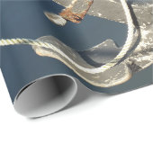 water, schip, zee, anker, boot, zee, oceaan, cadeaupapier (Rol Hoek)