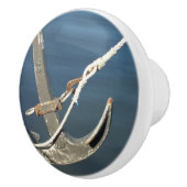 water, schip, zee, anker, boot, zee, oceaan, keramische knop (Rechts)