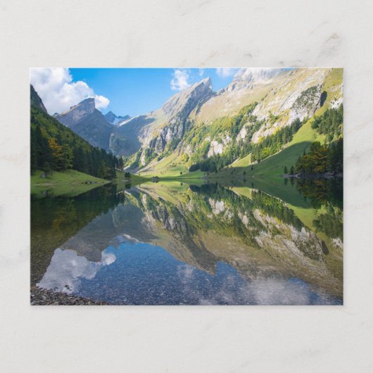 Water | Seealpsee Lake  Swiss Alps Switzerland Briefkaart (Voorkant)