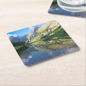 Water | Seealpsee meer Zwitserse Alpen Zwitserland Kartonnen Onderzetters (Schuin)