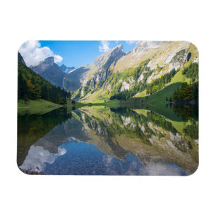 Water Seealpsee meer Zwitserse Alpen Zwitserland Magneet