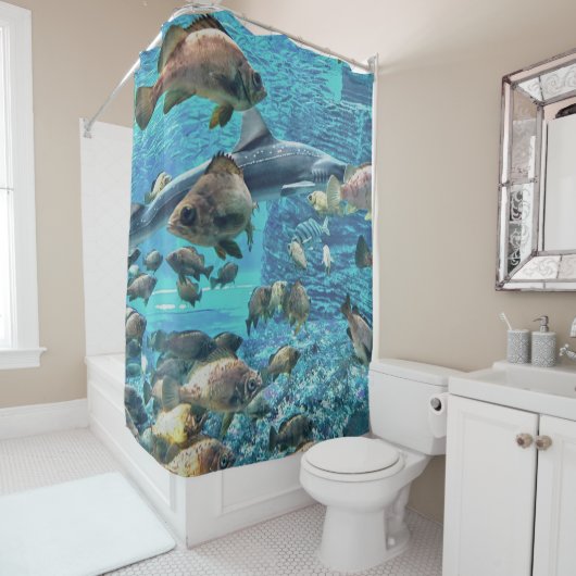 Water Sereniteit Douchegordijn (In situ)