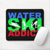 Water Ski Addict Mousepad Muismat (Met muis)