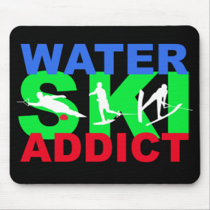 Water Ski Addict Mousepad Muismat
