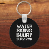 Water ski blessure overlevende sleutelhanger (Voorkant)