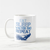 Water Ski-enthousiast Slogan Koffiemok (Links)