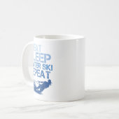 Water Ski Enthusiast Slogan Koffiemok (Voorkant links)