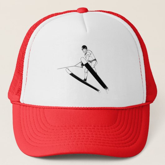 Water Ski Jumper Trucker Pet (Voorkant)