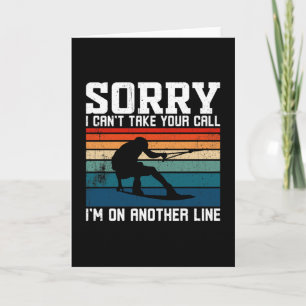 Water Skien Water Skier Sunset Kaart