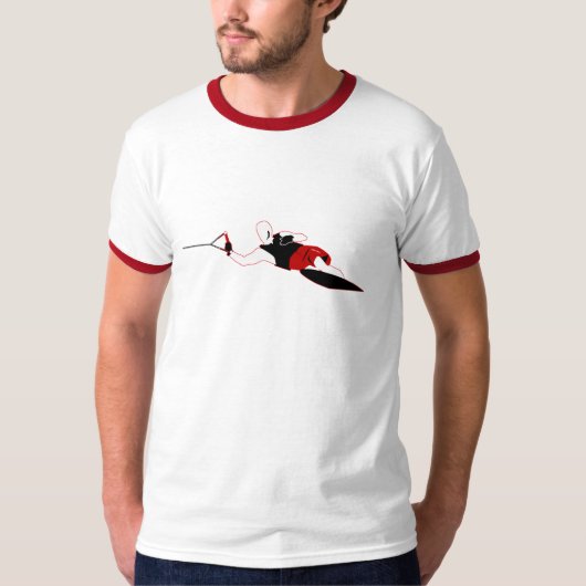 Water Skier - REACH! T-shirt (Voorkant)
