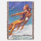 Water Skier van McClelland Barclay Deken (Voorkant Verticaal)