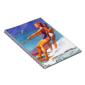 Water Skier van McClelland Barclay Notitieboek (Rechterzijde)