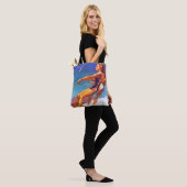 Water Skier van McClelland Barclay Tote Bag (Op model)