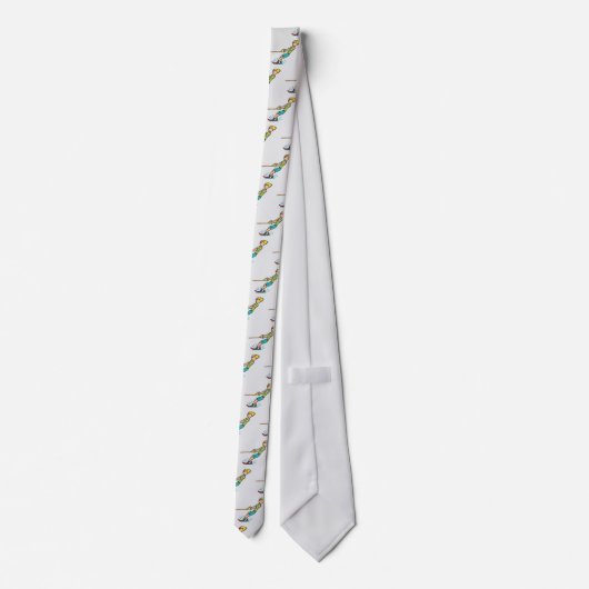 Water Skiing Stropdas (Achterkant)