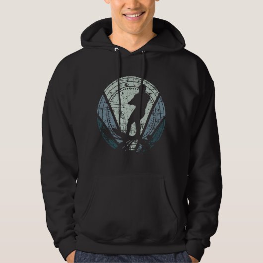 Water-skiretroro Hoodie (Voorkant)