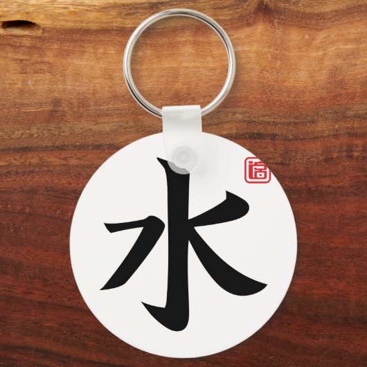 water sleutelhanger (Voorkant)