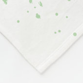 Water Slide Splash Girl Verjaardagsfeestje Gift Fleece Deken (Hoek)