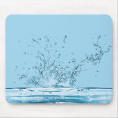 Water Spat Abstract Muismat (Voorkant)