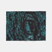 Water spatten in close-up fotografie fleece deken (Voorkant (Horizontaal))