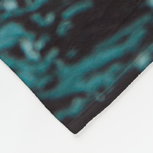 Water spatten in close-up fotografie fleece deken (Hoek)