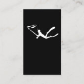 Water Spearfish Snorkel Spedebn Fish Hunting Visitekaartje (Voorkant)