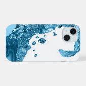 Water Spetter 1 iPhone 15 Case (Achterkant horizontaal)