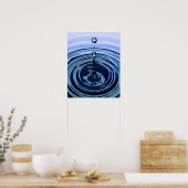 Water Splash 4 Poster (Keuken)