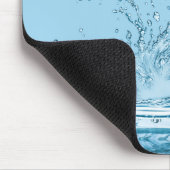 Water Splash Abstract Muismat (Hoek)