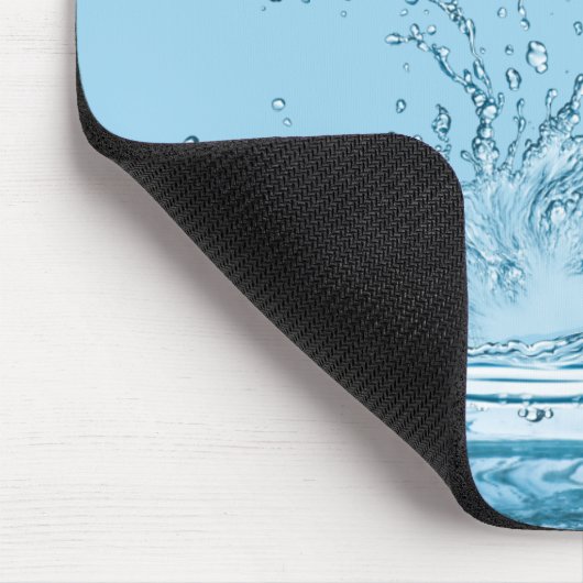 Water Splash Abstract Muismat (Hoek)