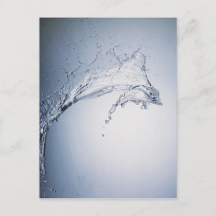 Water Splash Briefkaart