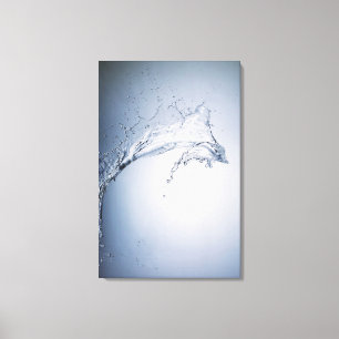 Water Splash Canvas Afdruk