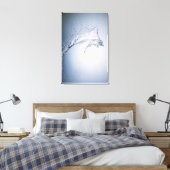 Water Splash Canvas Afdruk (Insitu (Slaapkamer))