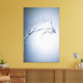 Water Splash Canvas Afdruk (Insitu (Woonkamer))