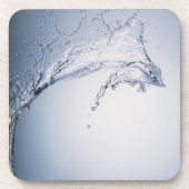 Water Splash Drankjes Onderzetter (Voorkant)