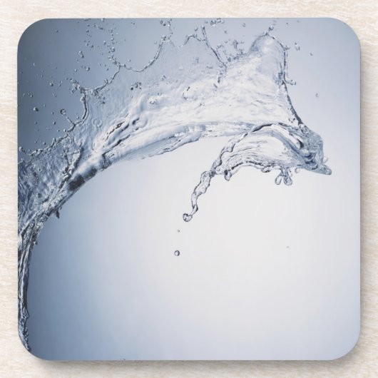 Water Splash Drankjes Onderzetter (Voorkant)