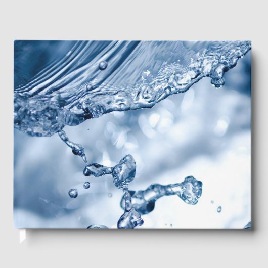 Water Splash Gastenboek (Voorkant)