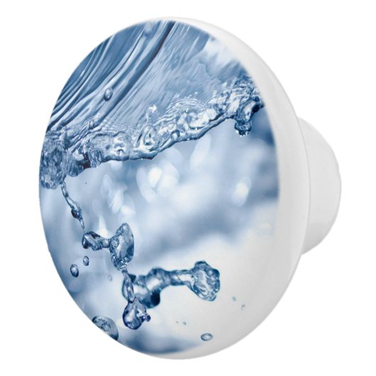 Water Splash Keramische Knop (Rechts)