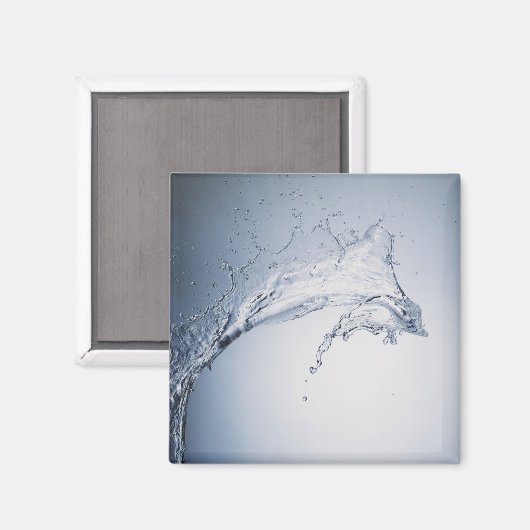 Water Splash Magneet (Voorkant / Achterkant)