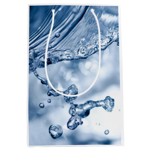 Water Splash Medium Cadeauzakje (Voorkant)