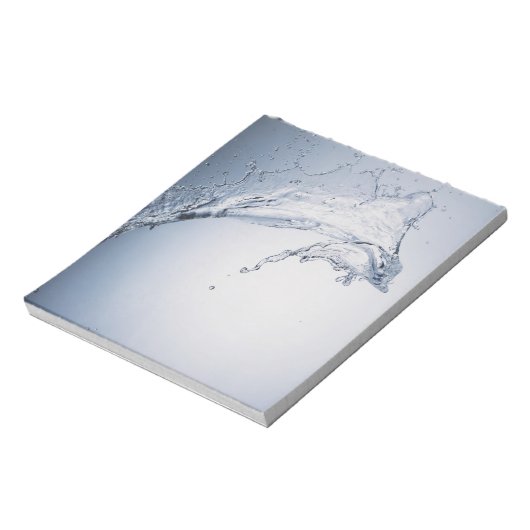 Water Splash Notitieblok (Linkerzijde)