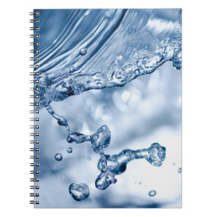 Water Splash Notitieboek