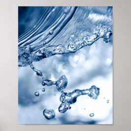 Water Splash Poster